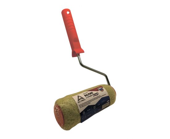 Миди валик SINTEX фасадный с ручкой Deltaroll, акриловый стандарт, ворс 18 мм, 180х48 мм, RH18180