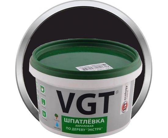 Шпатлевка по дереву VGT Экстра акриловая, венге, 1 кг