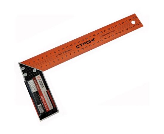 Угольник столярный металлический, 400х0.8 мм, СТИ-630