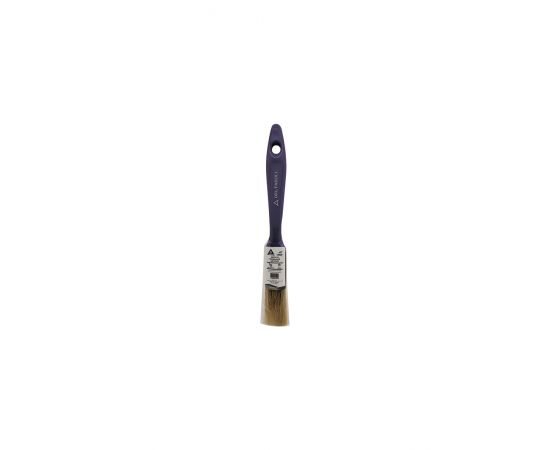 Кисть со смешанной светлой щетиной, фиолетовая ручка, Deltaroll, 20х13.5 мм, 12520