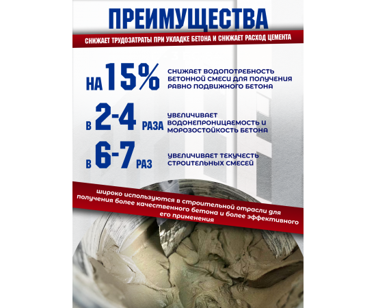 Суперпластификатор С - 3 БС-84, 5 л