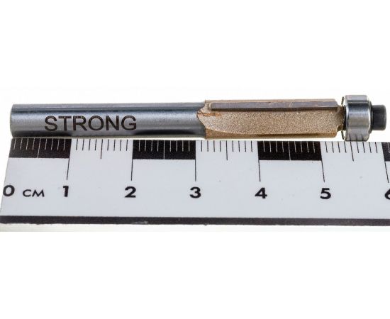 Фреза по дереву кромочная прямая Z2, 6х8Dх20H мм, CTФ-1020