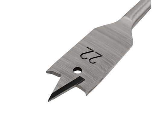 Перовое сверло по дереву 22*150 мм 1/4" HEX-E, СTC-01500022, в упаковке 1 шт.