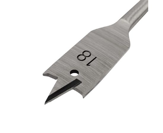 Перовое сверло по дереву 18*150 мм 1/4"HEX-E, СTC-01500018, в упаковке 1 шт.