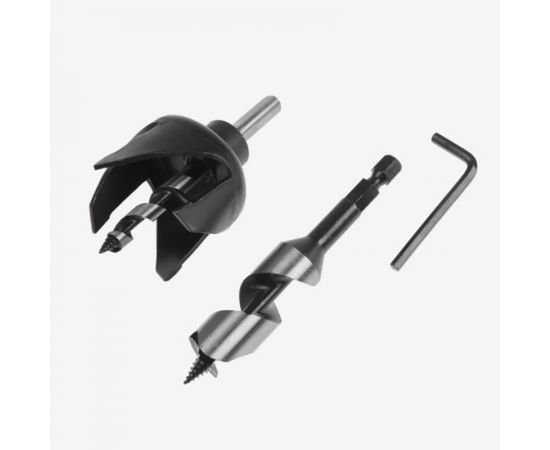 Набор для врезки замков по дереву 22-54 мм, 2 предмета, СTК-049002254