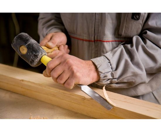 Набор ударных стамесок по дереву 6х12х20х25 мм, 4 предмета, СTУ-21306025