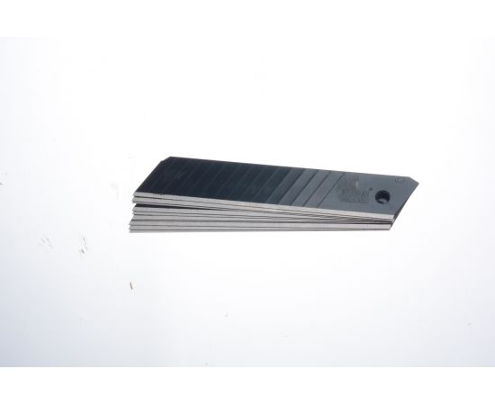 Лезвие для малярного ножа, вороненое, 18х100х0.6 мм, 10 шт., СTУ-23718100