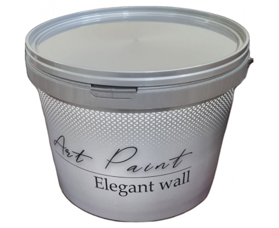 Краска для стен и потолков Art Paint Elegant Wall матовая белая База А, 0.9 л