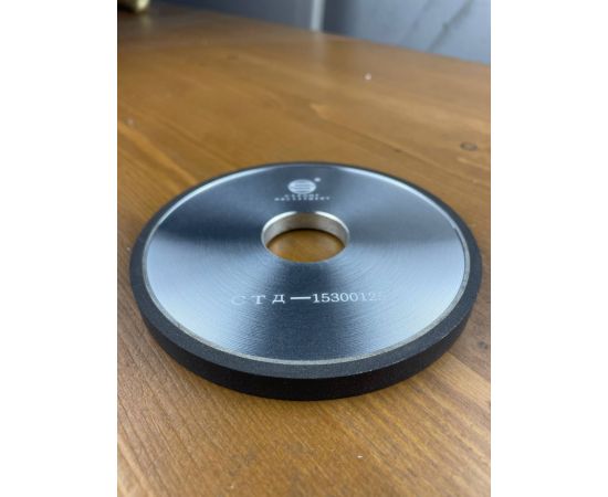 Круг заточной CBN алмазный ровный, D 125х32 мм, СТД-153