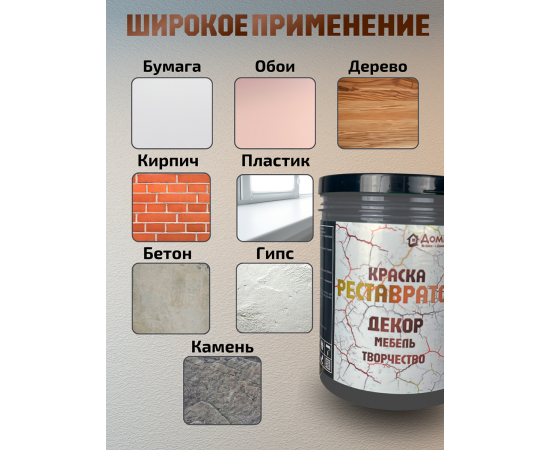 Краска для мебели без запаха быстросохнущая графит 2 шт Краска для мебели без запаха быстросохнущая графит 2 шт