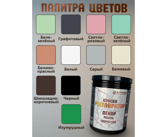 Краска для мебели без запаха быстросохнущая черная 2 шт Краска для мебели без запаха быстросохнущая черная 2 шт